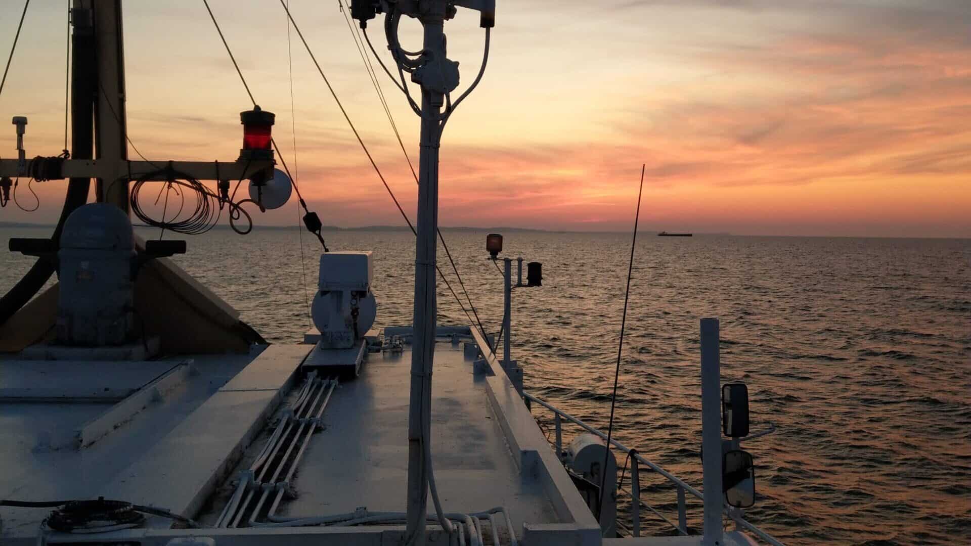 Appartements-Weißes-Schloß-Heringsdorf-Blick-vom-Boot-auf-die-Ostsee